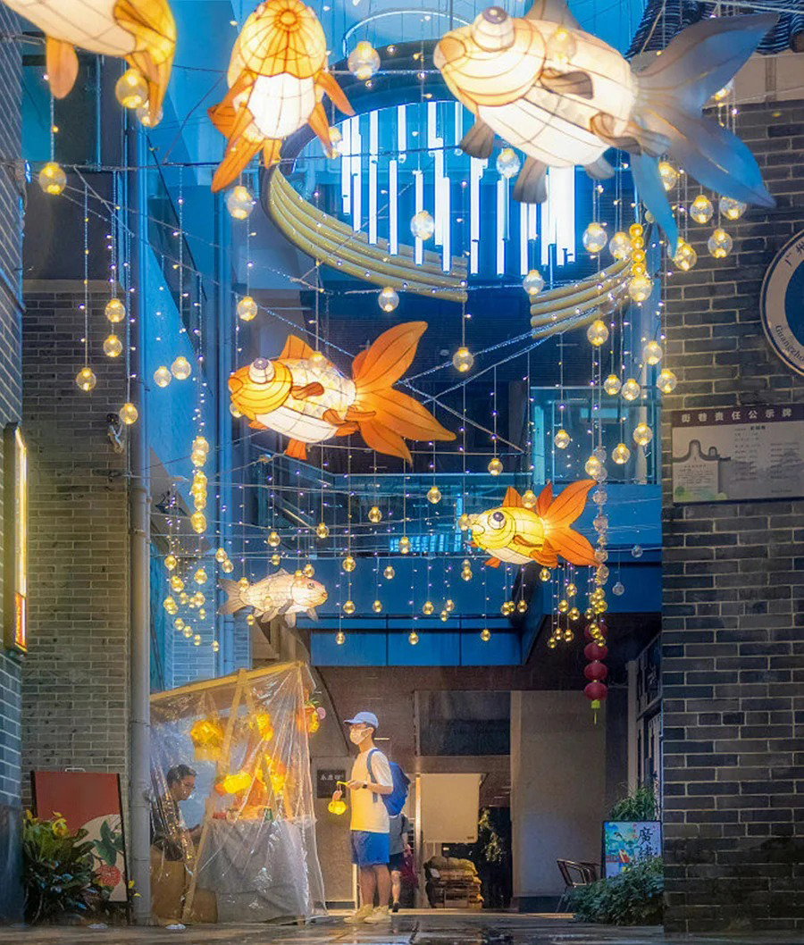 Hài hòa ánh sáng khi trang trí