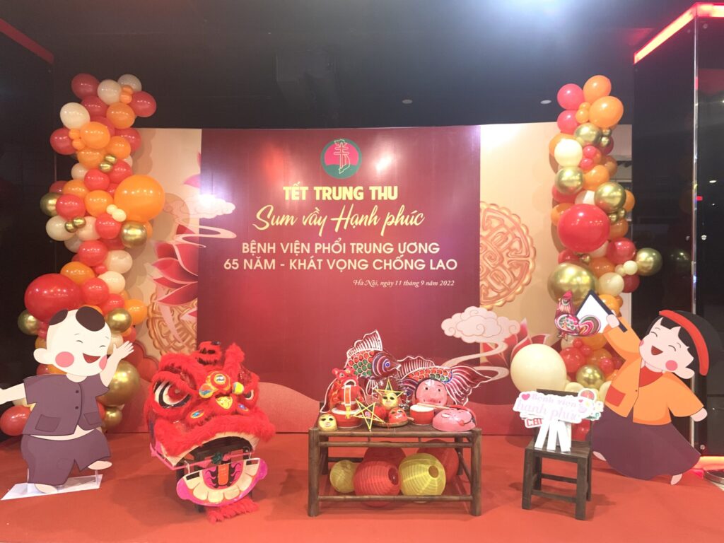 Trung thu tại bệnh viện phổi trung ương