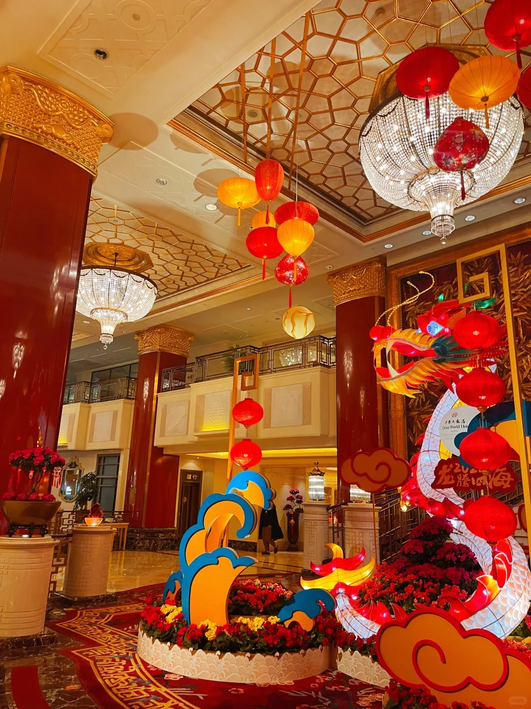 trang trí Tết 2025 ở nhà hàng