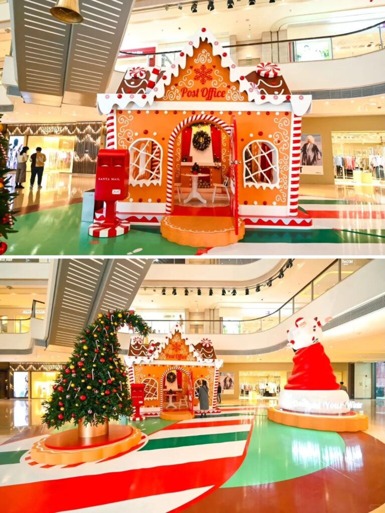 Trang trí noel cho trung tâm thương mại