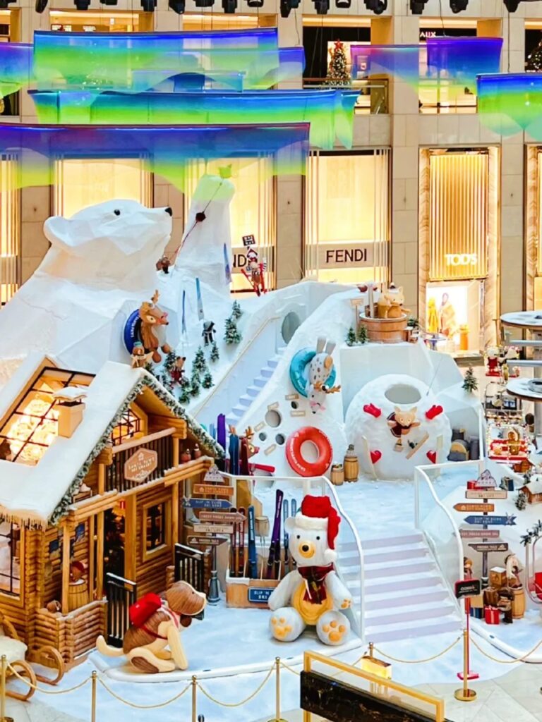 Trang trí noel cho trung tâm thương mại
