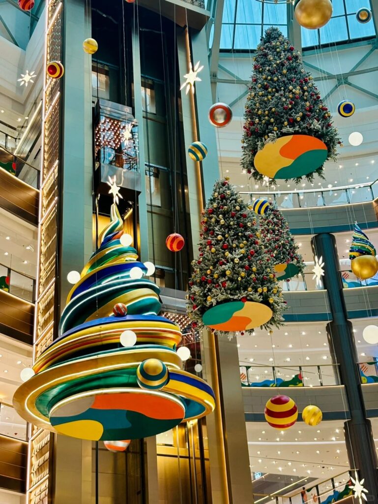 Trang trí noel cho trung tâm thương mại