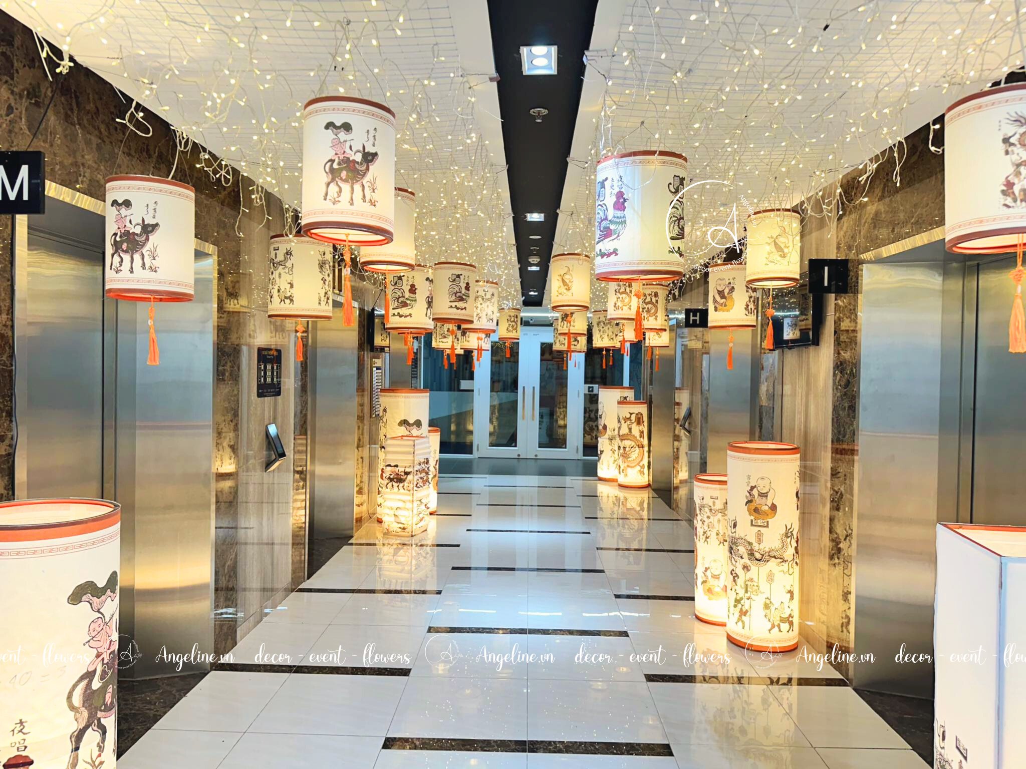 Trang trí tết cho doanh nghiệp