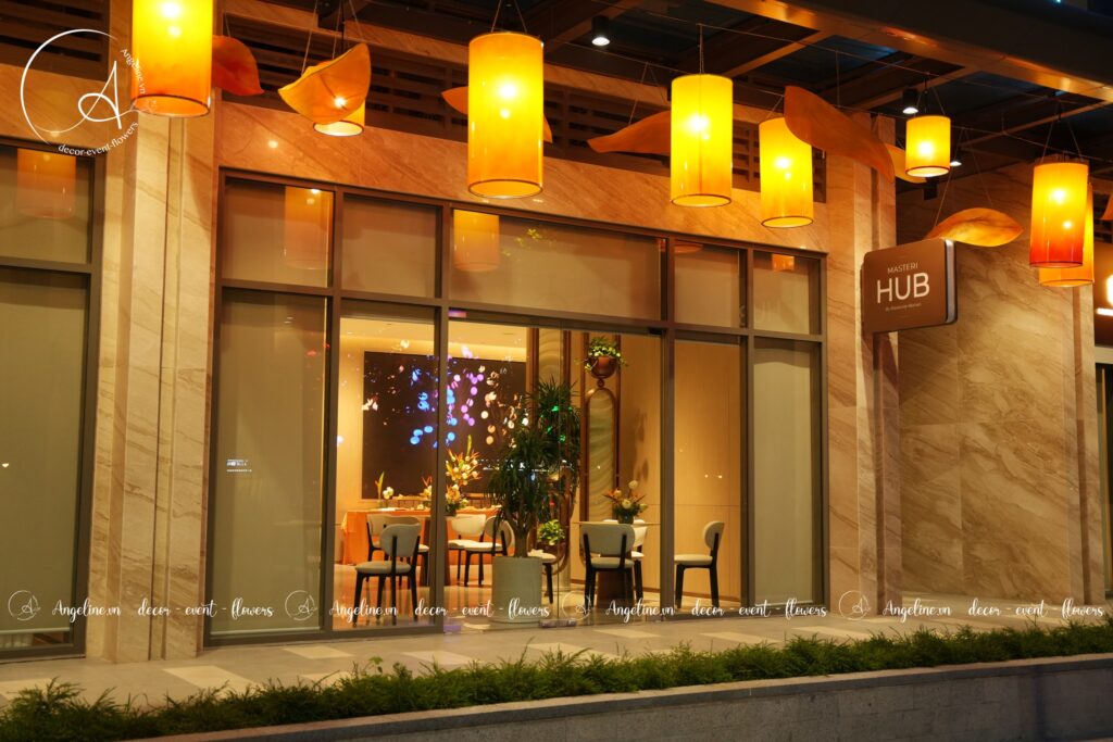 Trang trí trung thu tại Masteri Hub