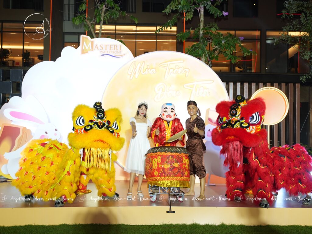 Trang trí trung thu tại Masteri Waterfront