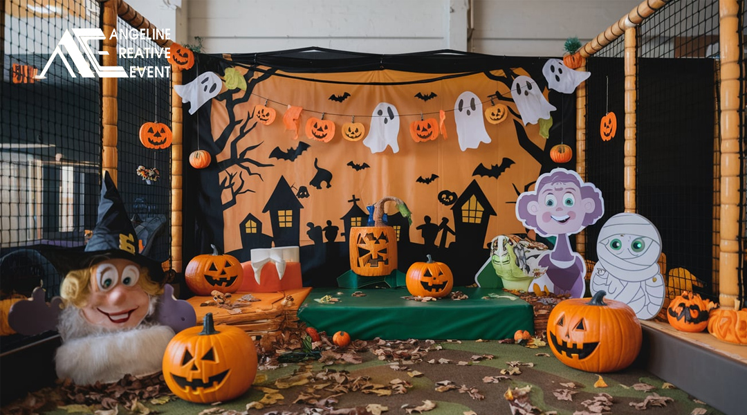 Backdrop chụp ảnh Halloween