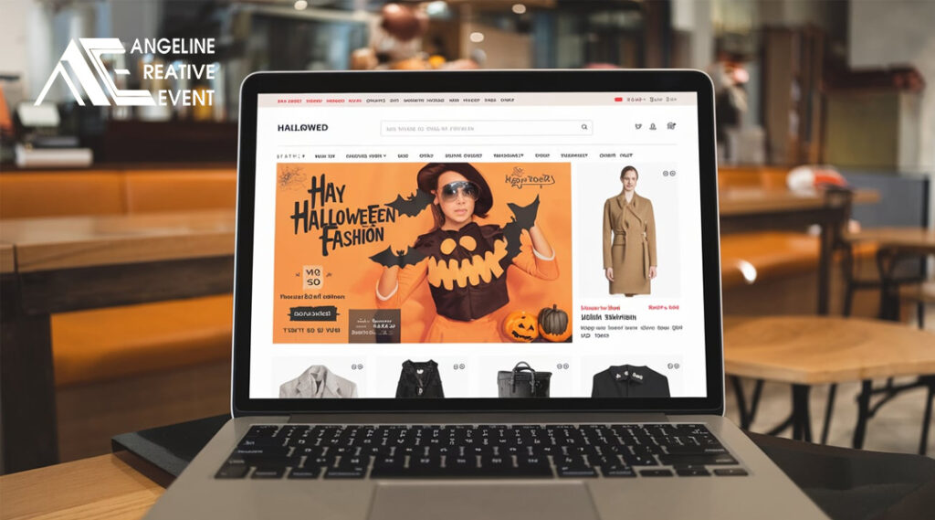 Giao diện website chủ đề Halloween