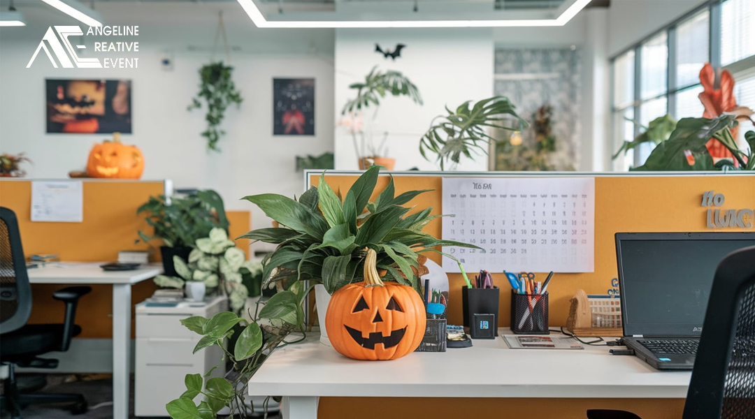 Trang trí Halloween cho cơ quan