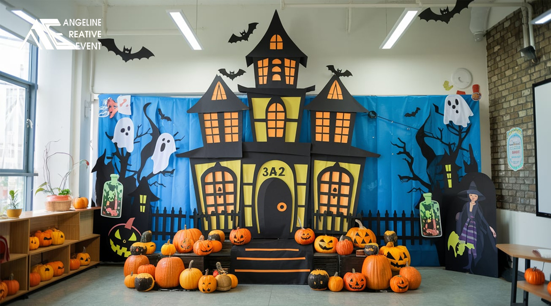 Trang trí Halloween cho lớp học