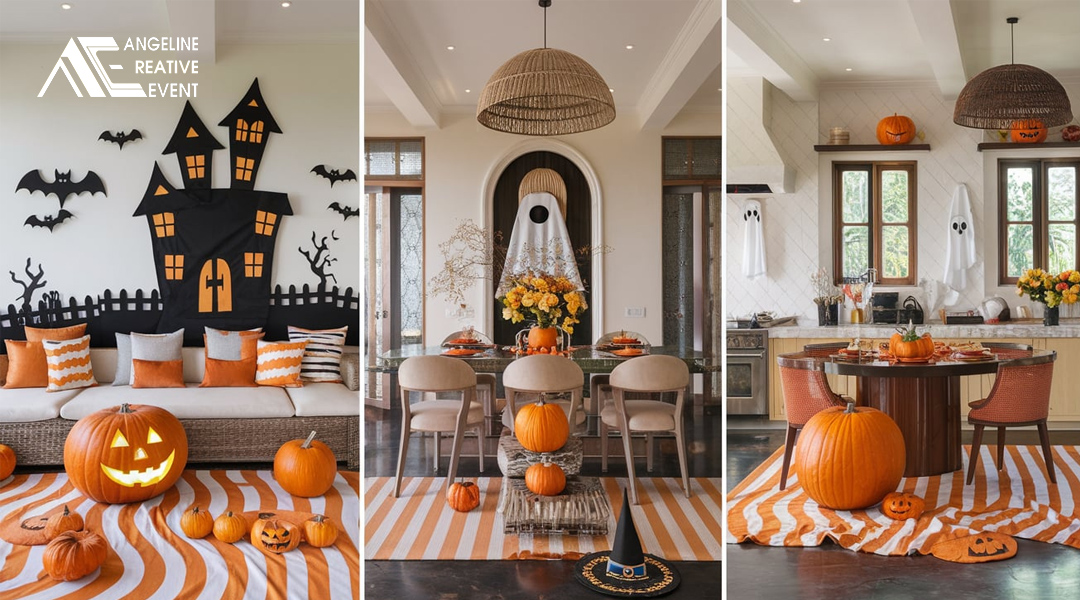 Trang trí Halloween ở căn hộ