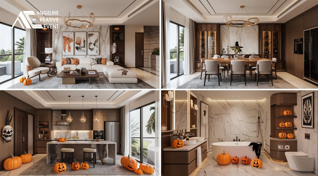 Trang trí Halloween ở nhà riêng