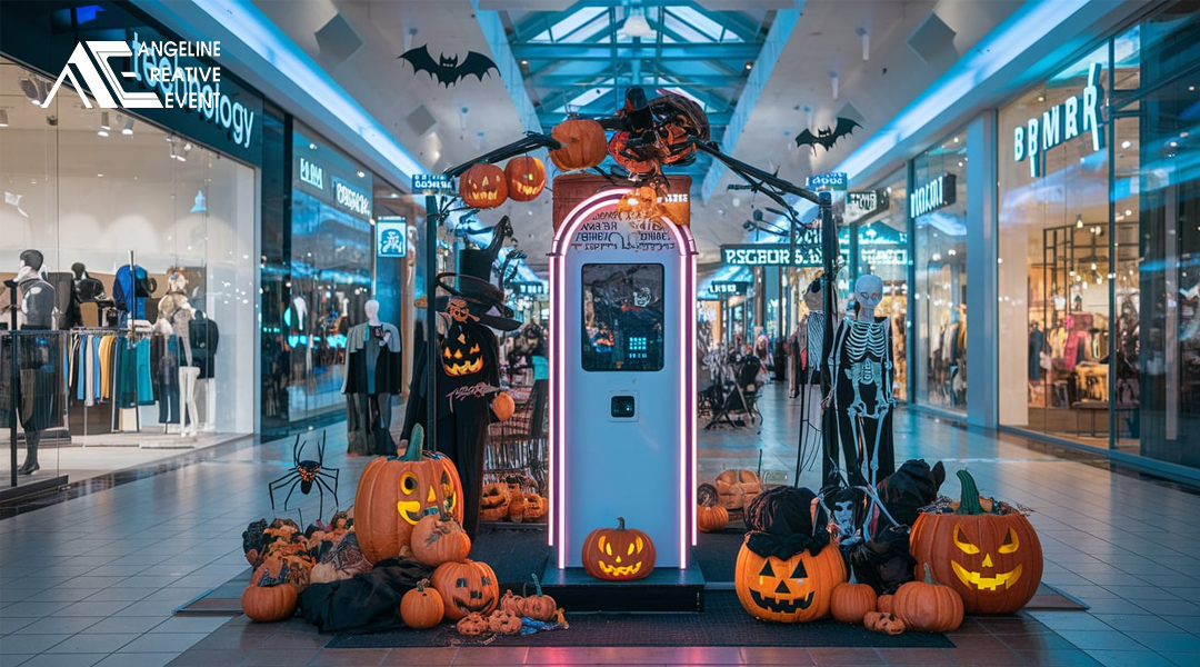 Trang trí Halloween ở trung tâm thương mại