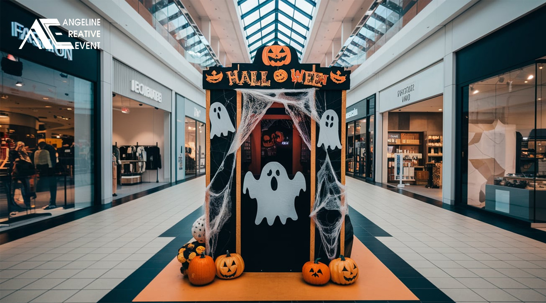 Trang trí Halloween tại trung tâm thương mại