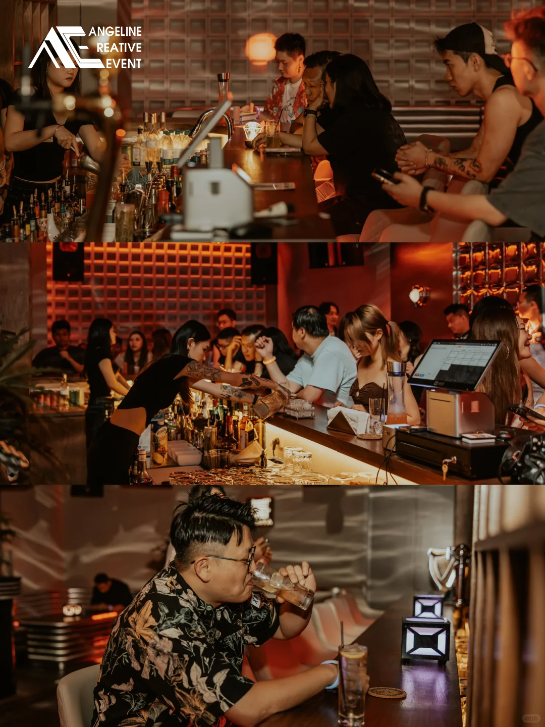 Quầy Bar và khu vực phục vụ