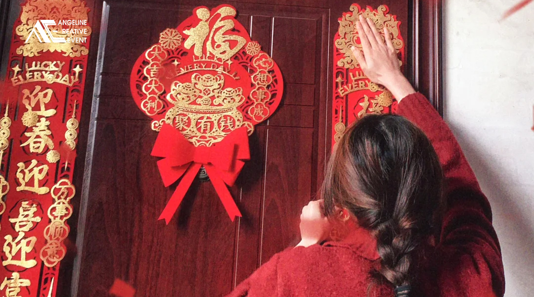 Trang trí câu đối ngày Tết