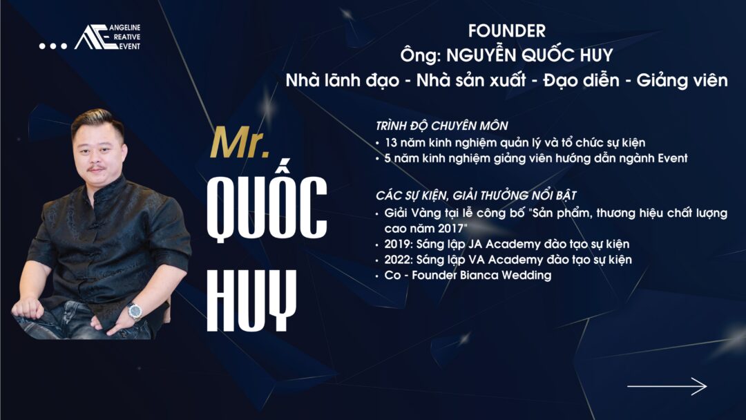 Founder Nguyễn Quốc Huy