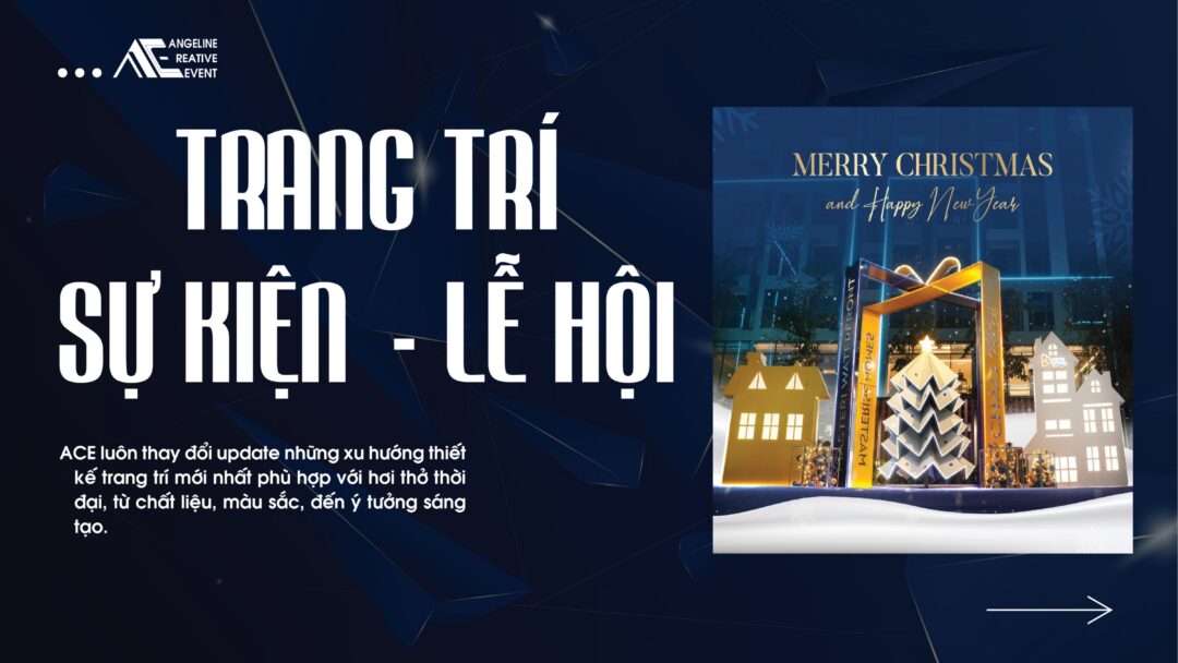 Trang trí sự kiện - lễ hội