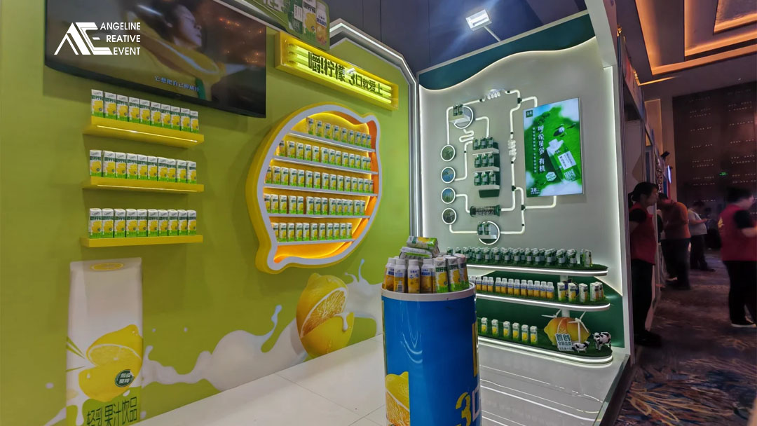 Booth sampling tại sự kiện