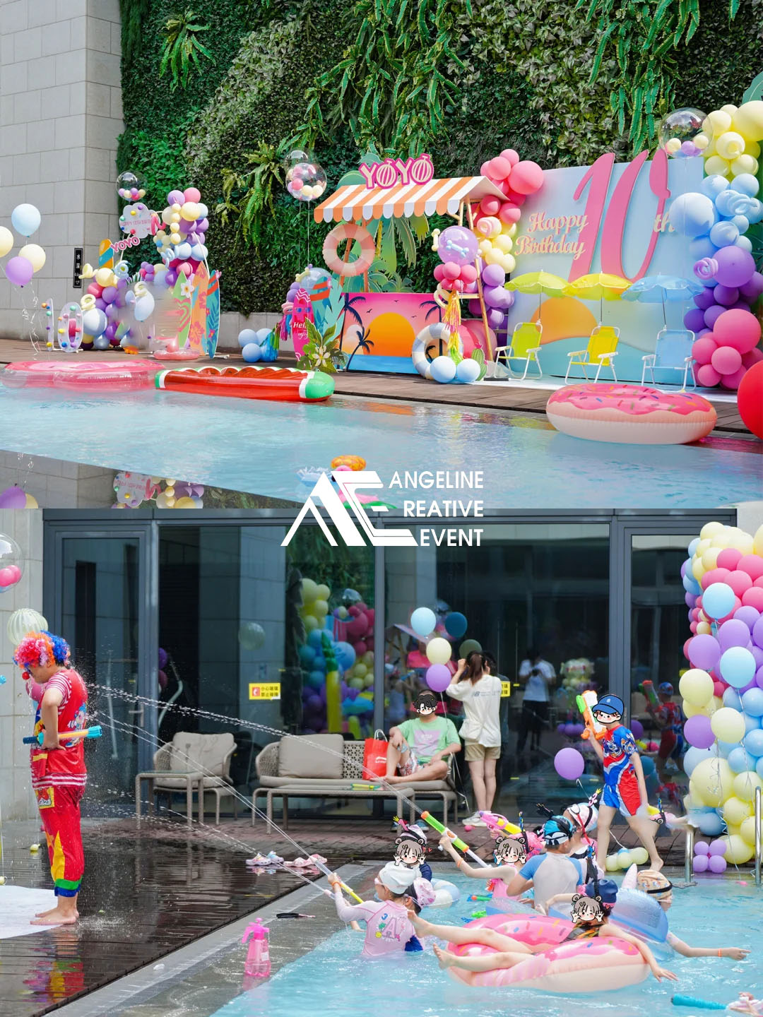 Tổ chức pool party cho trẻ em