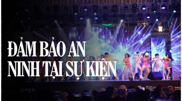Quy trình đảm bảo an ninh tại sự kiện