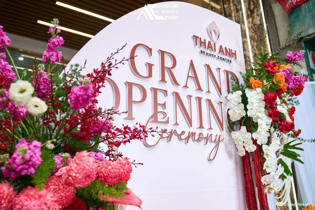 Khai trương Thái Anh Beauty Center
