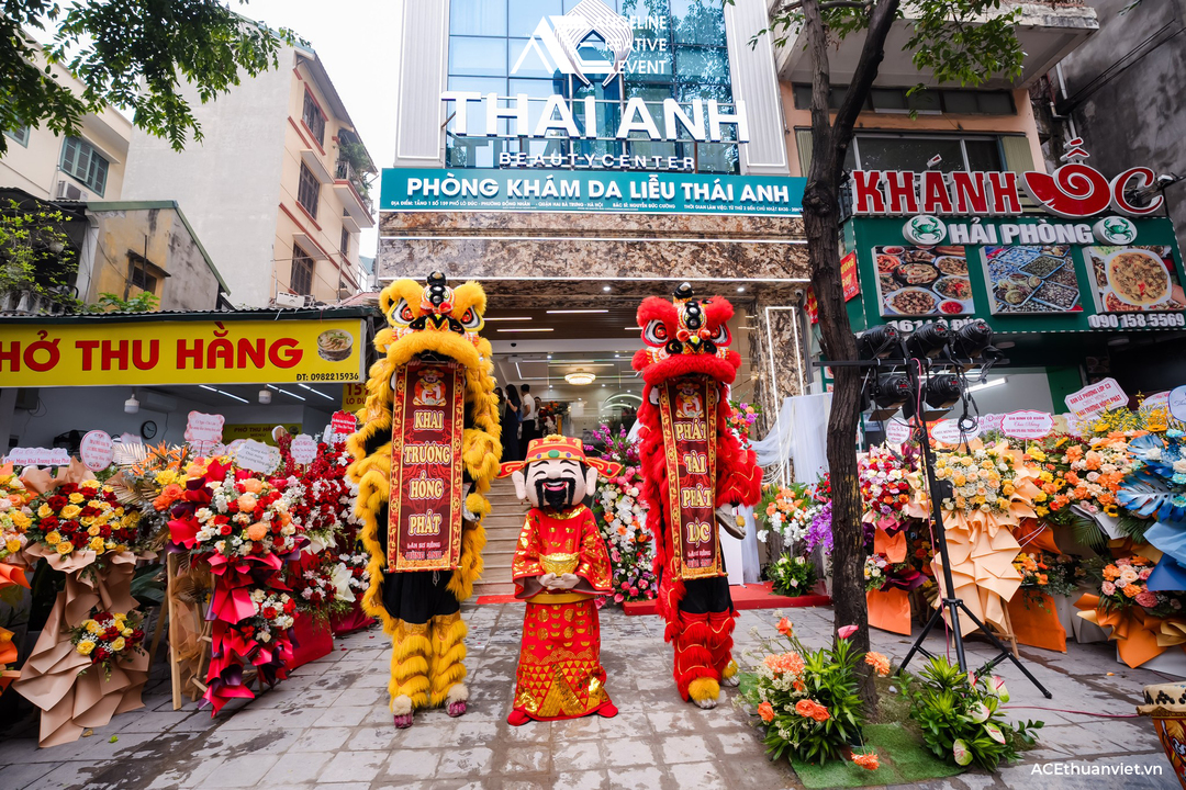 Khai trương Thái Anh Beauty Center