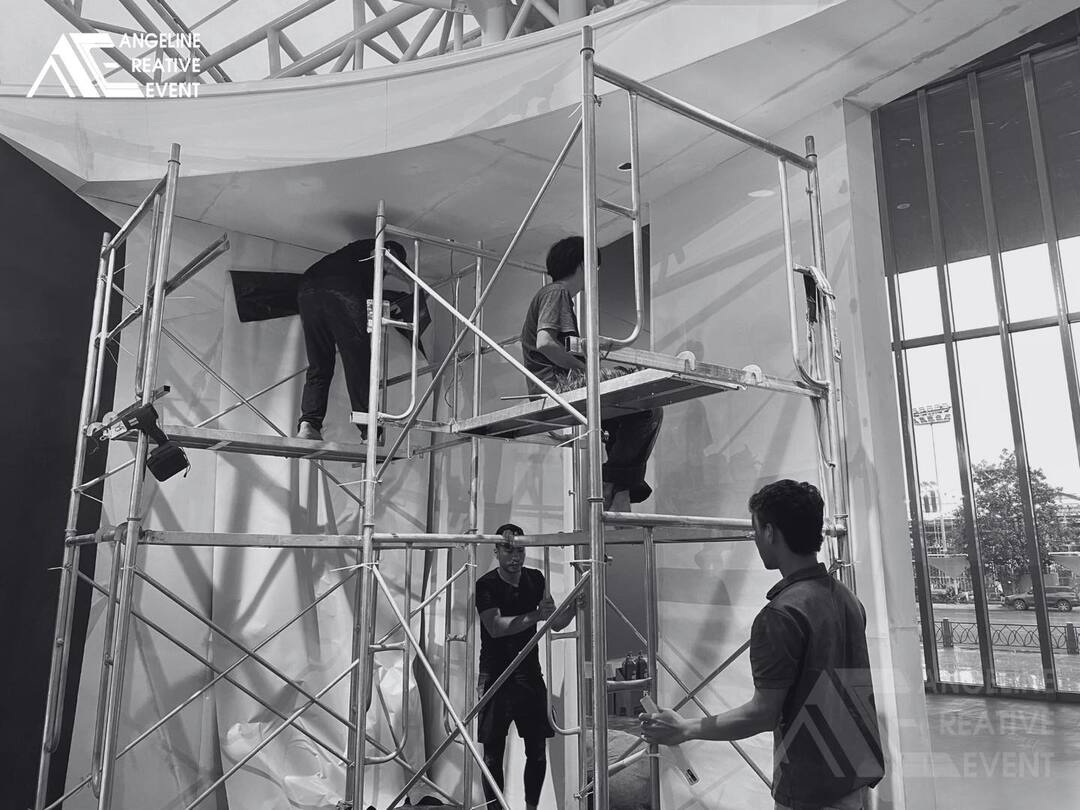 Thi công gian hàng triển lãm PNJ