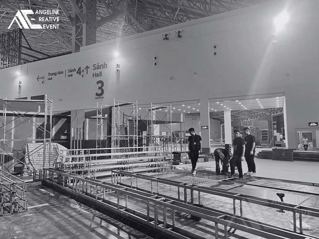 Thi công gian hàng triển lãm PNJ