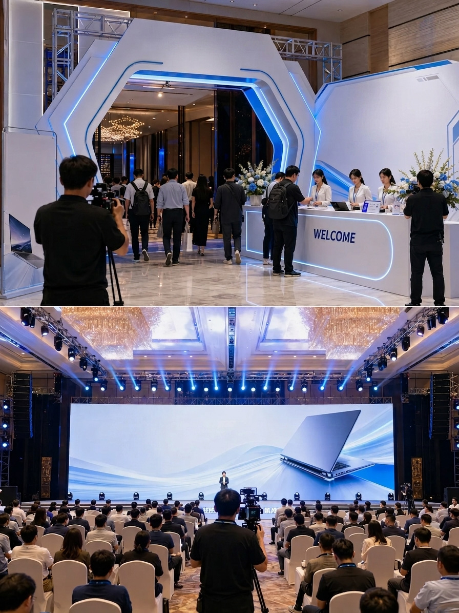 Media livestream sự kiện ra mắt sản phẩm