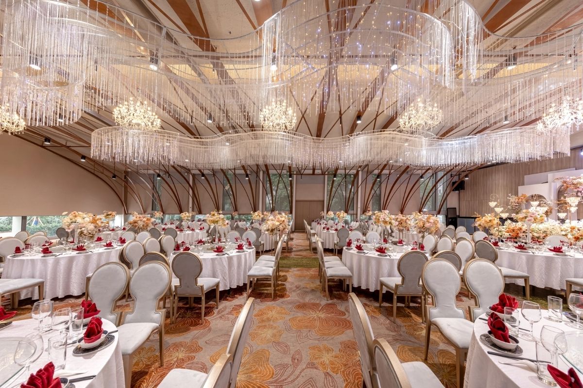 Không gian Trống Đồng Palace Cảnh Hồ cho tiệc tất niên công ty tại Hà Nội